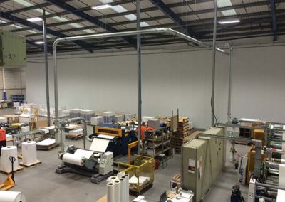 Ritrama Adhesives warehouse partition